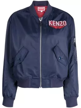Kenzo бомбер Kenzo 3D, синий