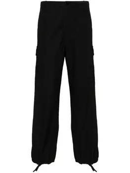 Kenzo брюки карго, черный