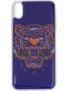 Kenzo чехол Tiger для iPhone XS Max, фиолетовый