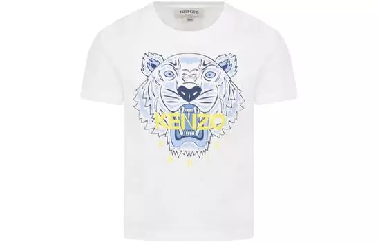 Детская футболка Kenzo, белый