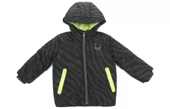 Пальто детское Kenzo, темно-зеленый