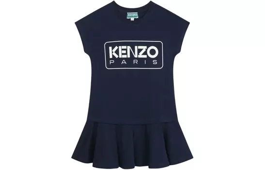 KENZO Детское платье, цвет Blue