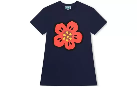KENZO Детское платье, цвет Blue