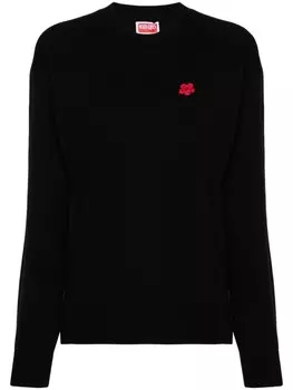 Kenzo джемпер Boke Flower, черный
