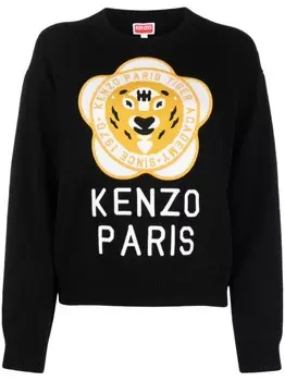 Kenzo джемпер Tiger Academy, черный