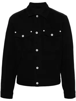 Kenzo джинсовая куртка Boke Flower, черный