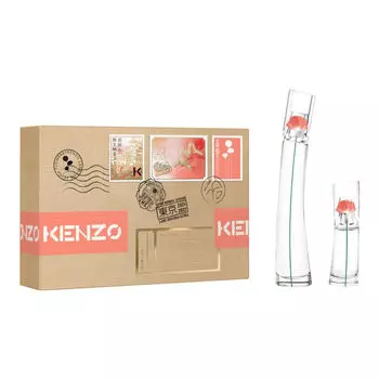 Kenzo Flower by Kenzo женский набор: туалетная вода, 50 мл + туалетная вода, 15 мл