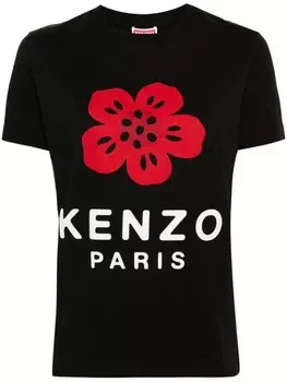 Kenzo футболка Boke Flower, черный