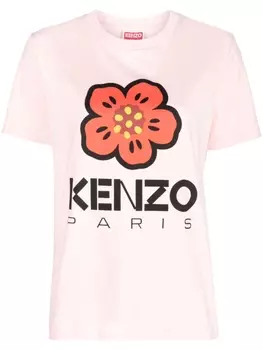 Kenzo футболка Boke Flower, розовый