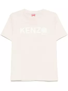Kenzo футболка Gots Boke Flower, нейтральный