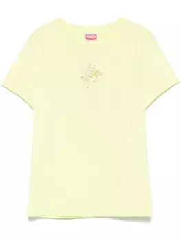 Kenzo футболка Jungle Flower Class, желтый