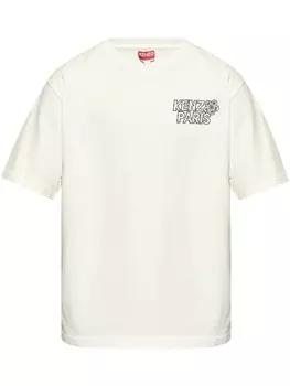 Kenzo футболка Pas de Mer из хлопка, белый