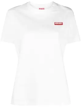Kenzo футболка с логотипом, белый