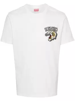 Kenzo футболка Varsity Jungle, белый