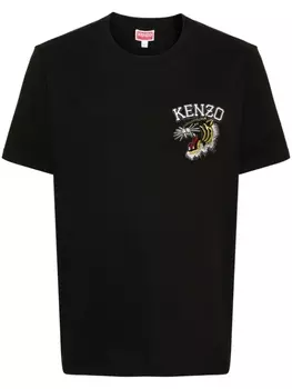 Kenzo футболка Varsity Jungle, черный