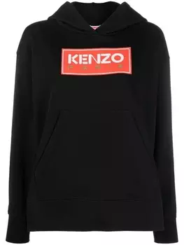 Kenzo худи с логотипом, черный