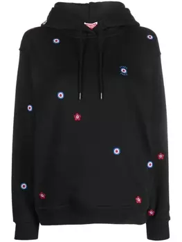 Kenzo худи с вышивкой, черный