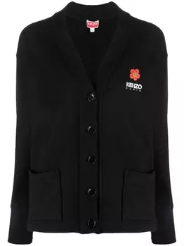 Kenzo кардиган Boke Flower, черный