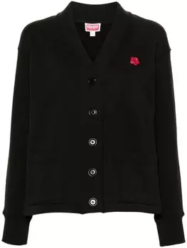 Kenzo кардиган Boke Flower из джерси, черный