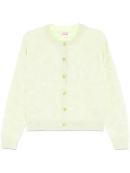 Kenzo кардиган Hana Dots, зеленый