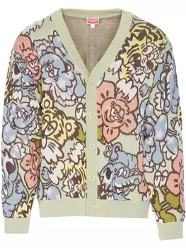 Kenzo кардиган Verdy, зеленый