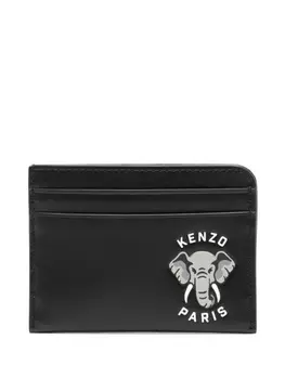 Kenzo картхолдер Varsity Jungle, черный