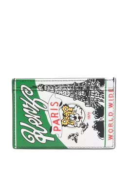 Kenzo картхолдер Verdy Market, черный