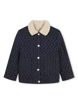 Kenzo Kids двусторонняя куртка, синий