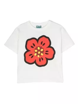 Kenzo Kids футболка Boke Flower, белый