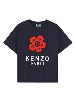 Kenzo Kids футболка Boke Flower, синий