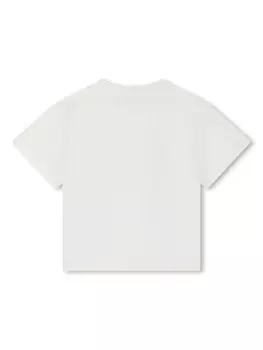 Kenzo Kids футболка с логотипом, белый