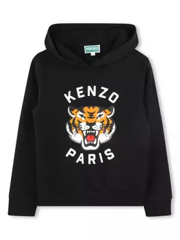 Kenzo Kids худи Lucky Tiger, синий