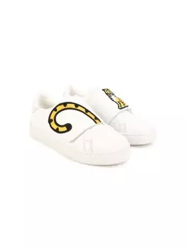 Kenzo Kids кеды Kotora на липучках, белый