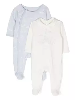 Kenzo Kids комплект из двух пижам, белый
