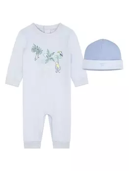 Kenzo Kids комплект из органического хлопка, синий