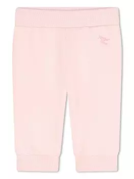 Kenzo Kids комплект спортивных брюк с вышитым логотипом, розовый