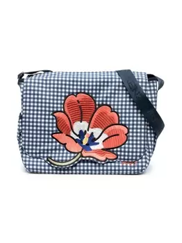 Kenzo Kids пеленальная сумка Boke Flower, синий