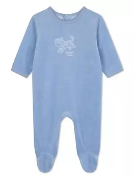 Kenzo Kids пижама с вышивкой Tiger, синий