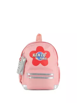Kenzo Kids рюкзак с логотипом, розовый