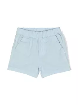 Kenzo Kids шорты с логотипом, синий