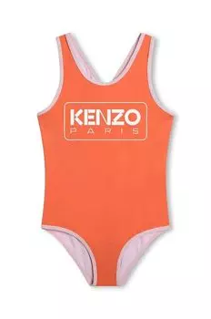 Kenzo kids сплошной детский купальник, красный