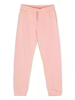 Kenzo Kids спортивные брюки с кулиской и логотипом, розовый