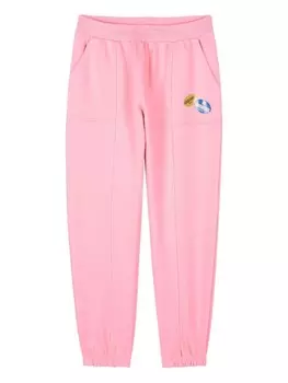 Kenzo Kids спортивные брюки с логотипом, розовый