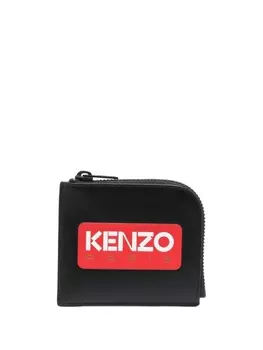Kenzo кошелек для монет с логотипом, черный