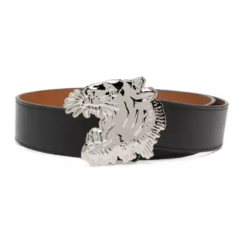 KENZO кожаный ремень унисекс, Black/Brown