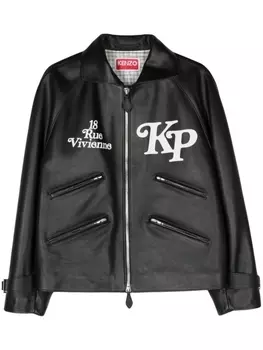 Kenzo куртка с логотипом из коллаборации с Verdy, черный