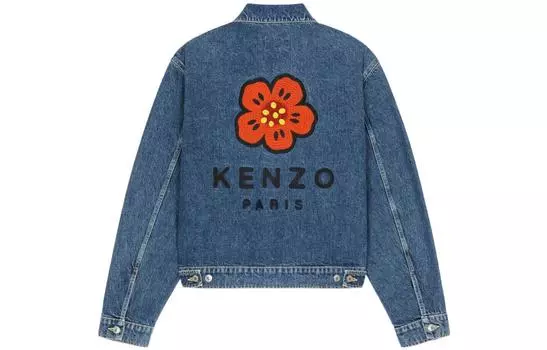 Мужская джинсовая куртка Kenzo, синий