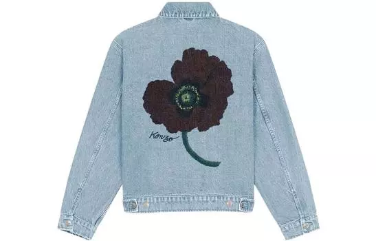 Мужская джинсовая куртка Kenzo, голубой