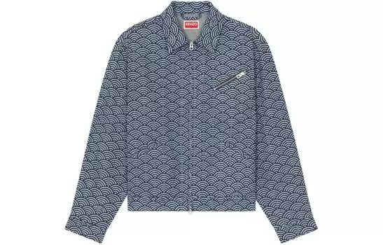 Мужская джинсовая куртка Kenzo, синий