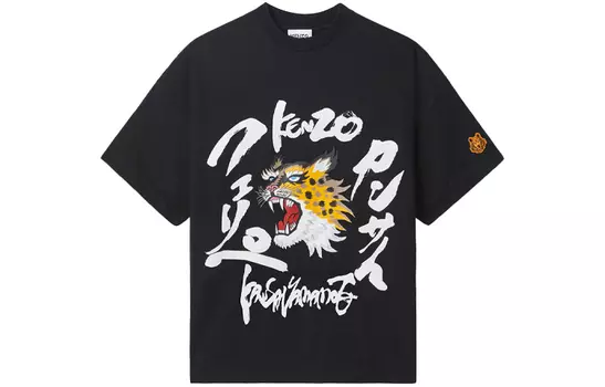 Мужская футболка Kenzo, черный
